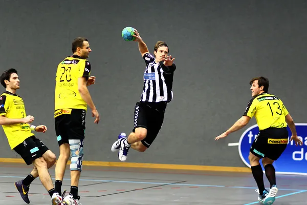 Handbal spel — Stockfoto