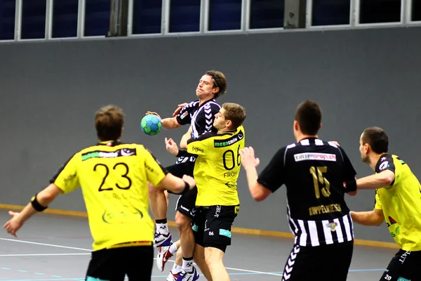 Handball game — Stock Photo, Image
