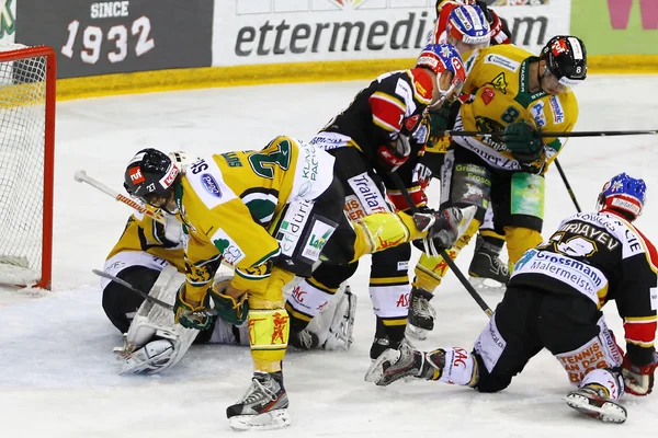 Hra lední hokej — Stock fotografie