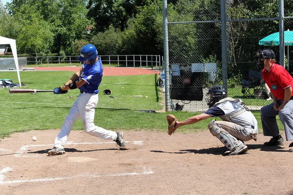 Jeu de baseball — Photo