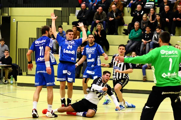 Handbal spel — Stockfoto