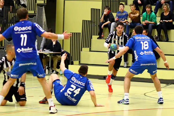 Jogo de handebol — Fotografia de Stock