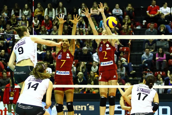 Volleyball game — Stock Photo, Image