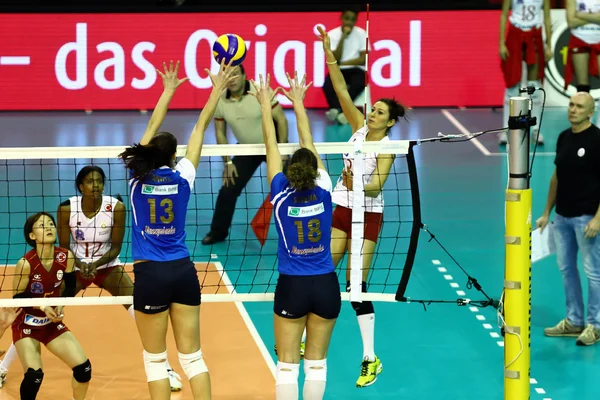 Volleyball game — Stock Photo, Image