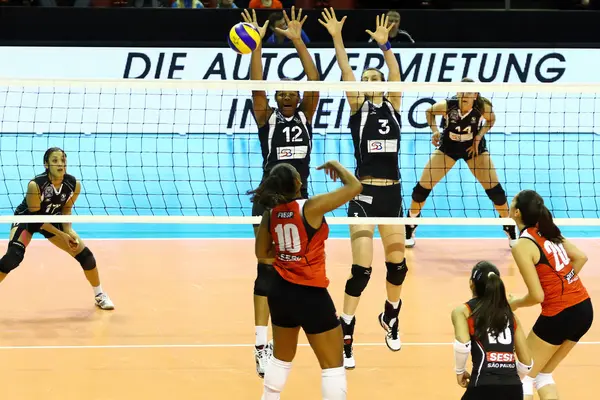 Volleyball game — Stock Photo, Image