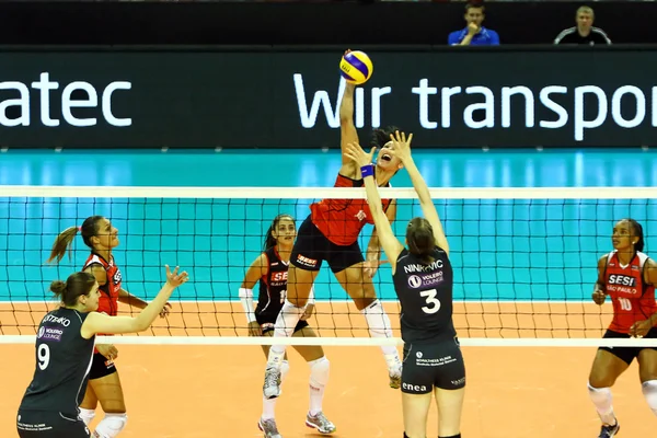 Volleyball game — Stock Photo, Image