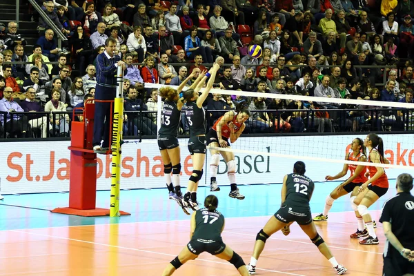 Volleyball game — Stock Photo, Image