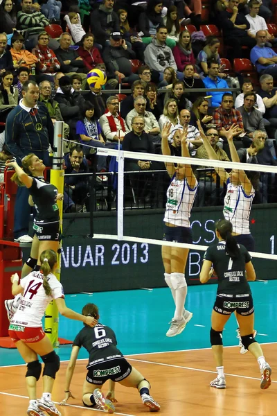 Volleyball game — Stock Photo, Image