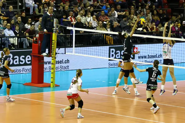 Volleyball game — Stock Photo, Image