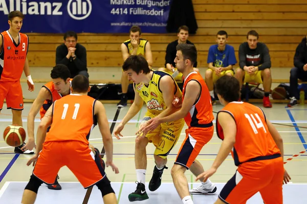 Basket spel — Stockfoto