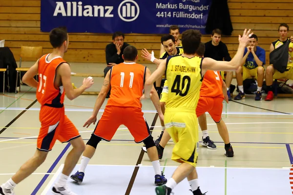 Basketbalwedstrijd — Stockfoto