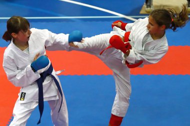 Karate savaşçıları eylem