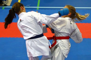 Karate savaşçıları eylem