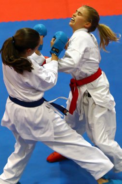 Karate savaşçıları eylem