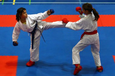 Karate savaşçıları eylem