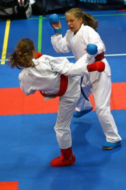 Karate savaşçıları eylem