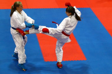 Karate savaşçıları eylem