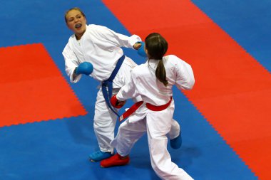 Karate savaşçıları eylem