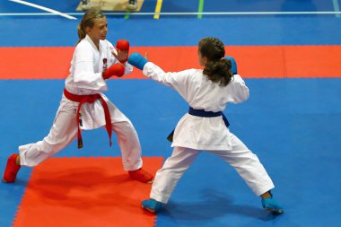 Karate savaşçıları eylem