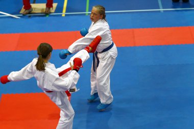 Karate savaşçıları eylem