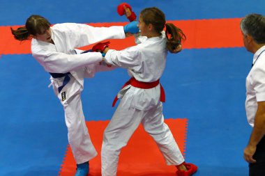 Karate savaşçıları eylem