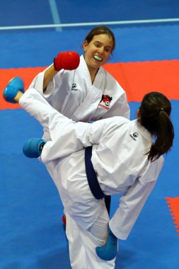 Karate savaşçıları eylem