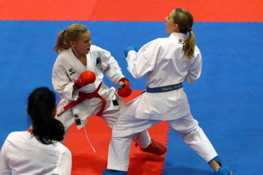 Karate savaşçıları eylem