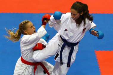 Karate savaşçıları eylem