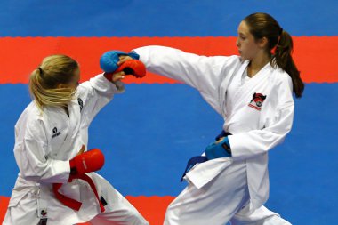 Karate savaşçıları eylem