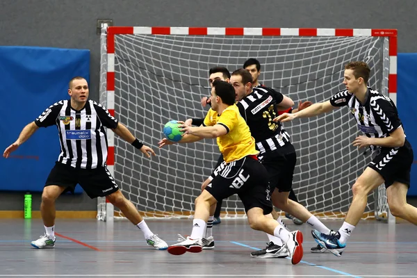 Jogo de handebol — Fotografia de Stock