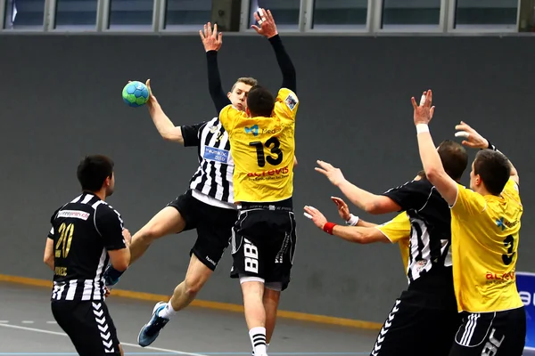 Jogo de handebol — Fotografia de Stock