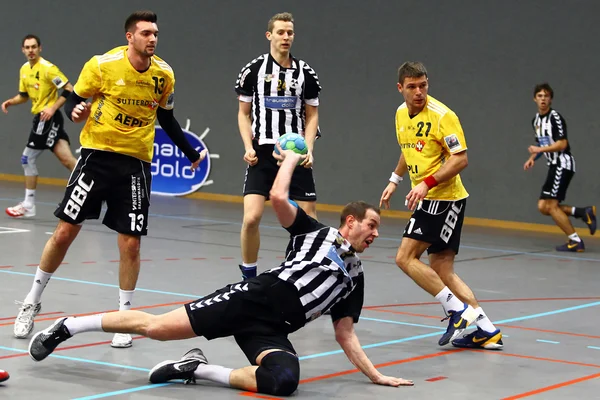 Jogo de handebol — Fotografia de Stock