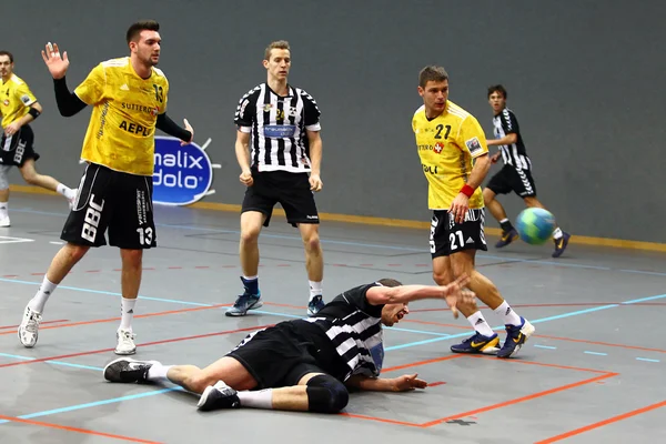 Handbal spel — Stockfoto