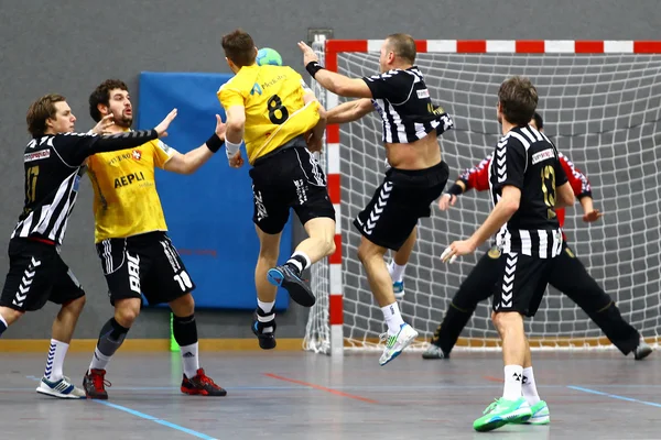 Jogo de handebol — Fotografia de Stock