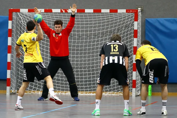 Handbal spel — Stockfoto