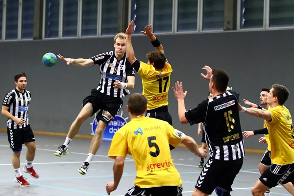 Handbollsmatch — Stockfoto