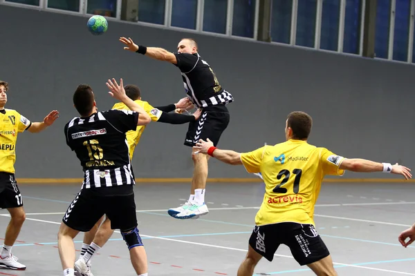 Handbal spel — Stockfoto