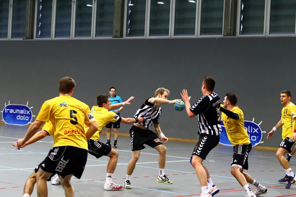 Handbollsmatch — Stockfoto