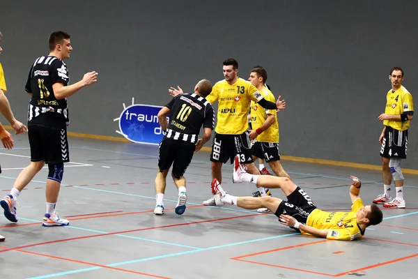 Jogo de handebol — Fotografia de Stock