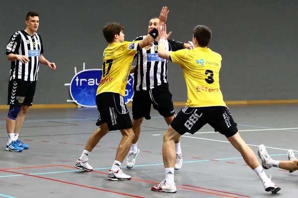 Jogo de handebol — Fotografia de Stock