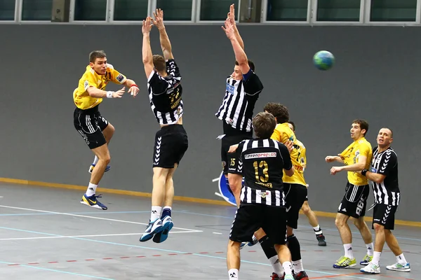 Handbal spel — Stockfoto