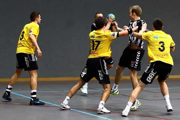 Handbal spel — Stockfoto