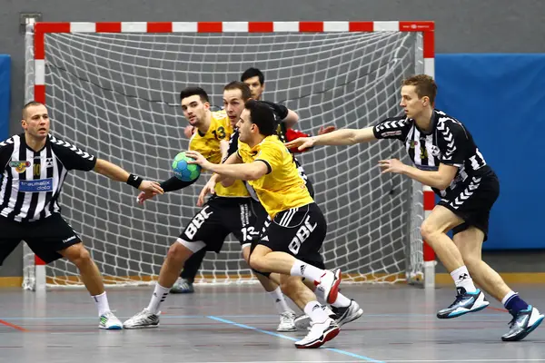 Handbollsmatch — Stockfoto