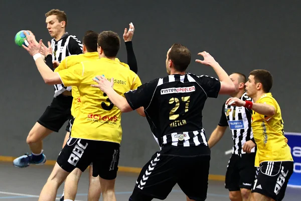 Jogo de handebol — Fotografia de Stock