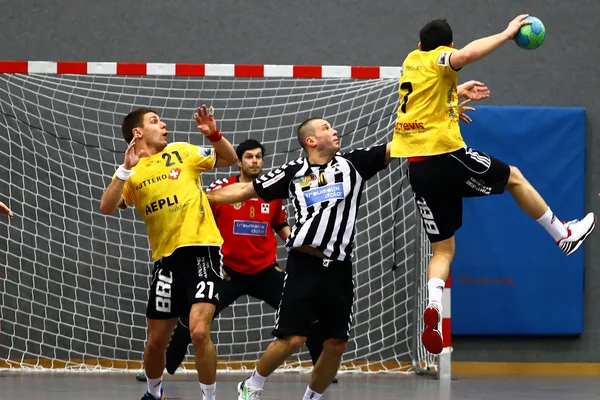 Jogo de handebol — Fotografia de Stock