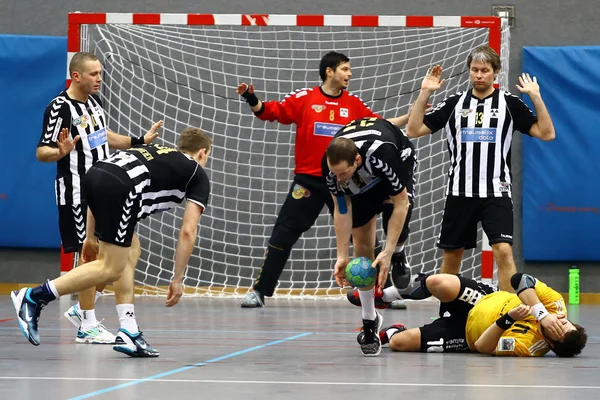 Handballspiel — Stockfoto