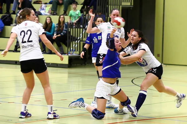 Handbollsmatch — Stockfoto