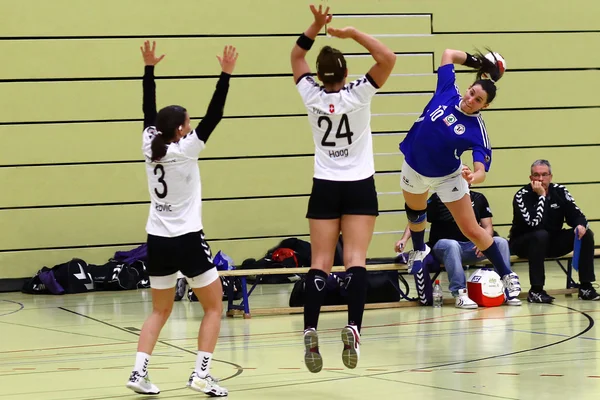 Handbollsmatch — Stockfoto