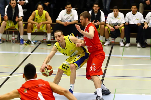 Basketbalwedstrijd — Stockfoto