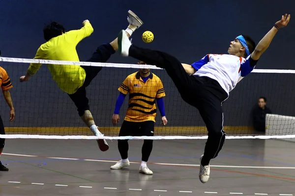 SepakTakraw. — Foto de Stock